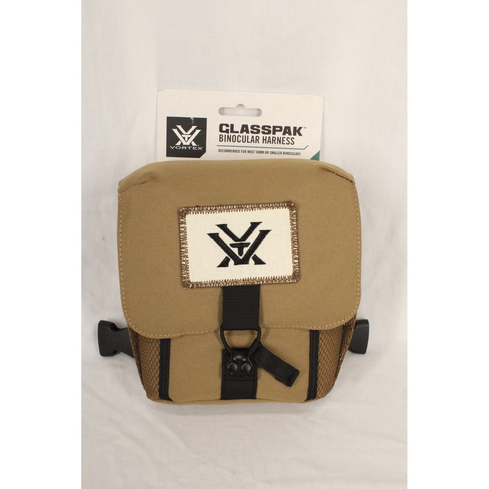 Vortex Binocular Harness GlassPak Tan Nylon Chest Rig P400 Hunting NWT